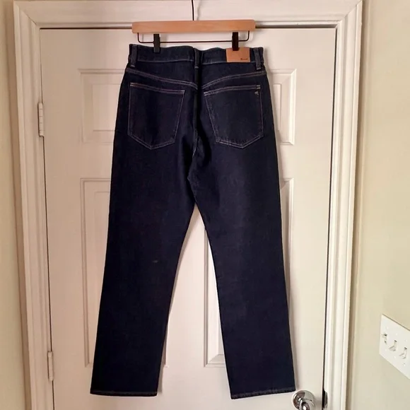 Madewell Darkwash 90’s Staright Leg Jean - Picture 7 of 10